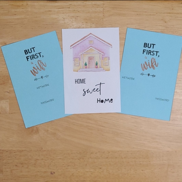 Stamped Sign - Home decor - Picture 3 of 4